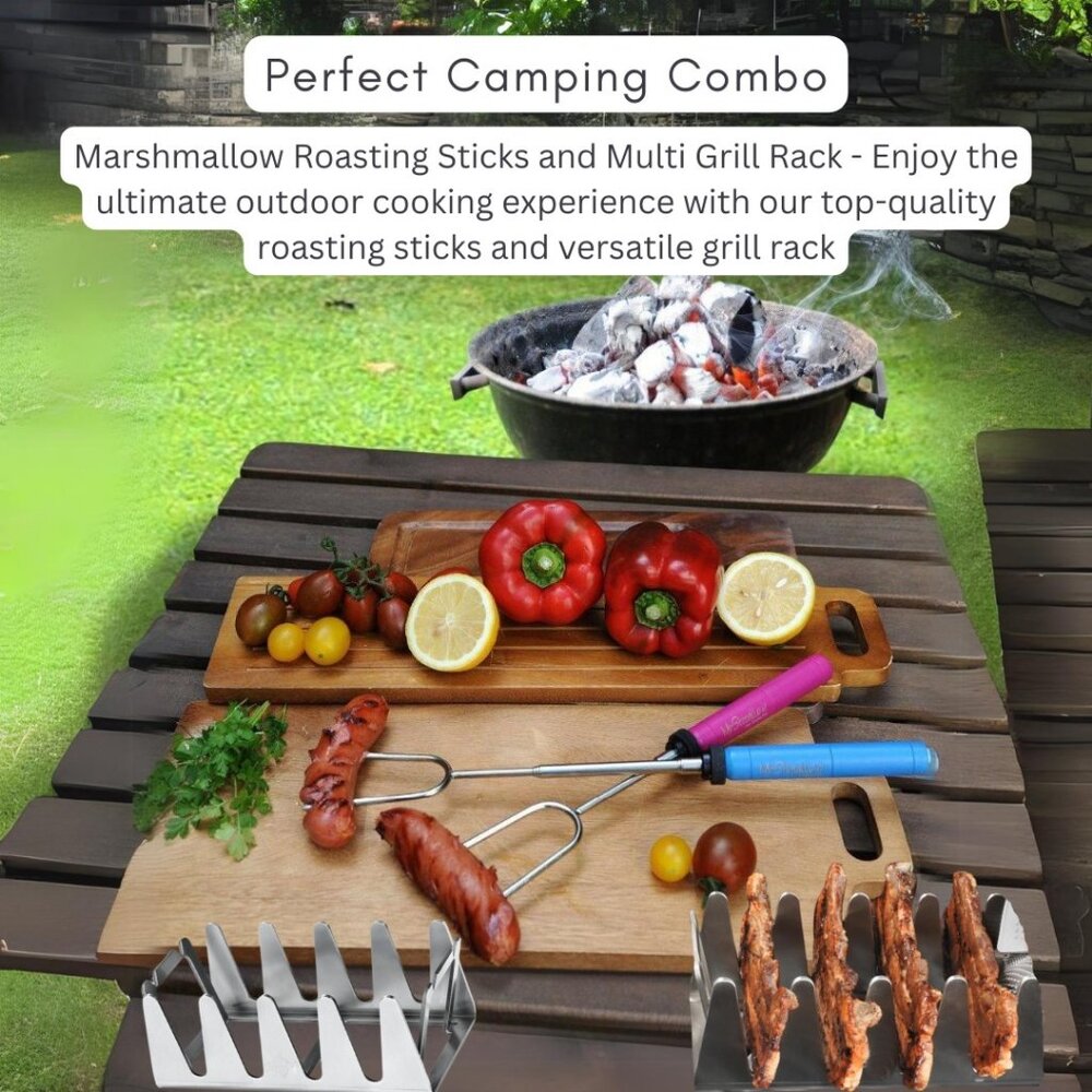 Taco Robust Stainless Steel Multi Grill Rack Easy Cleaning Ideal Angle for Meat